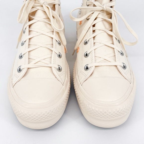 CONVERSE Chuck Taylor All Star Lift Platform Hi Pearls Sneakers 10 - Picture 9 of 16